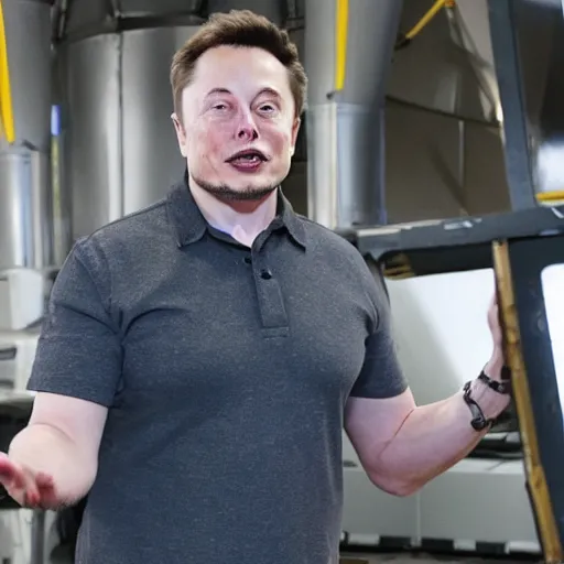 Prompt: elon musk hanging out with aliens