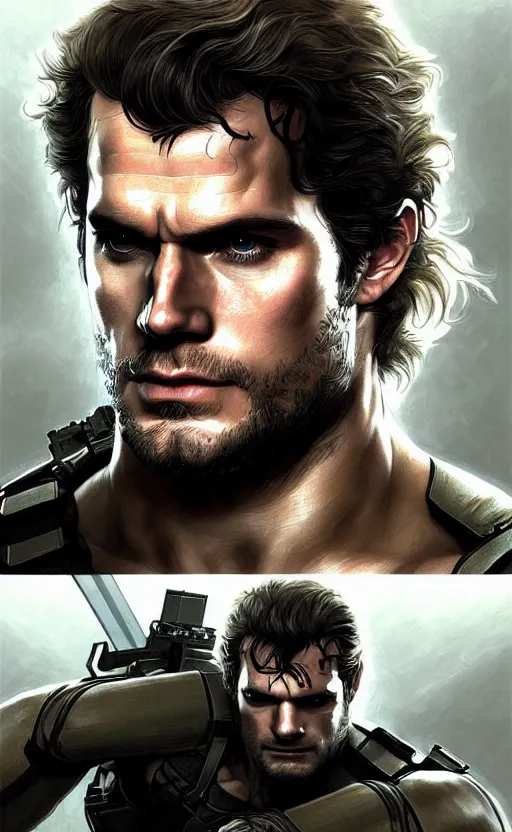 henry cavill as wolverine, character concept, marvel, Stable Diffusion