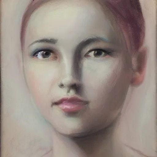 Prompt: portrait of a girl ( face numer 3 3 2 2 )