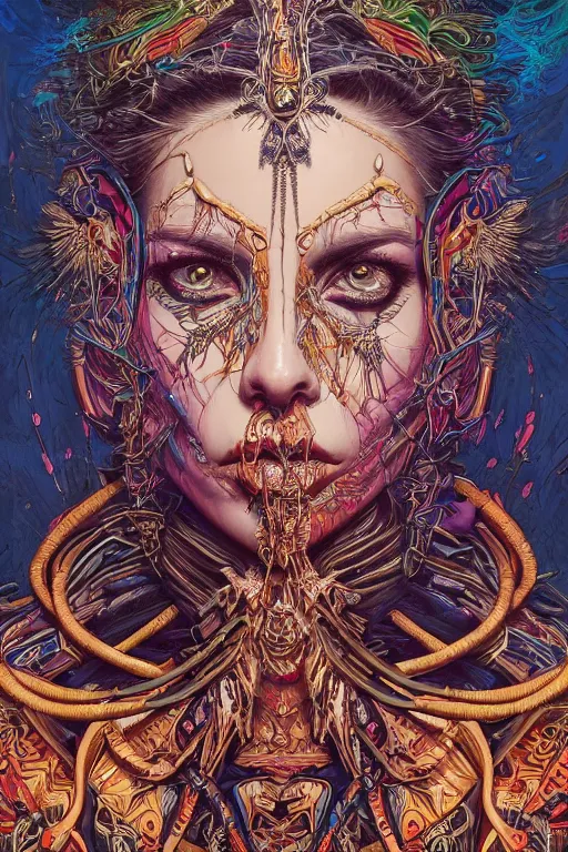 Prompt: vibrant ultra clear portrait of cult ritual witch by sandra chevrier laurie greasley gustave dore, jason a engle, organic, psychedelic energy waves through time, low contrast, cinematic dramatic lighting, hyper realistic detailed intricate render, hypermaximalist, ornate, epic composition, 4 k 8 k, cryengine octane, sharp focus, masterpiece