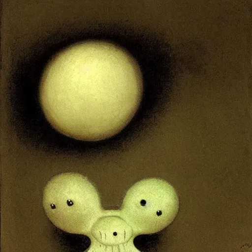 Prompt: spider baby, by Odd Nerdrum, by Odilon Redon, by, M.C. Escher, beautiful, eerie, surreal, colorful