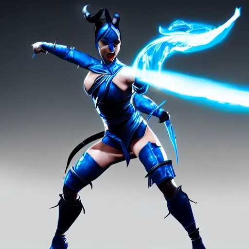 Mortal Kombat X - Kitana Victory Pose - All Variations on Make a GIF