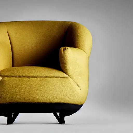 Image similar to an armchair that looks like a burger