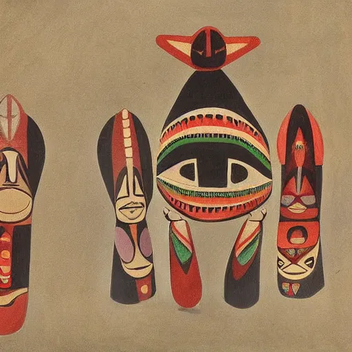 Image similar to haida, pacific northwest, formline, native american, art