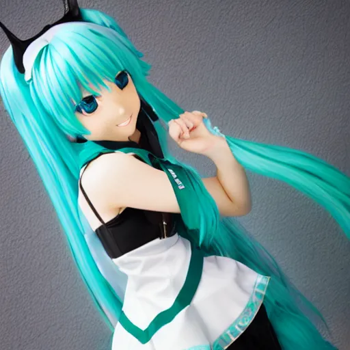 Image similar to hatsune miku full body shot