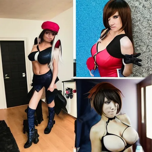 Image similar to instagram model cosplay