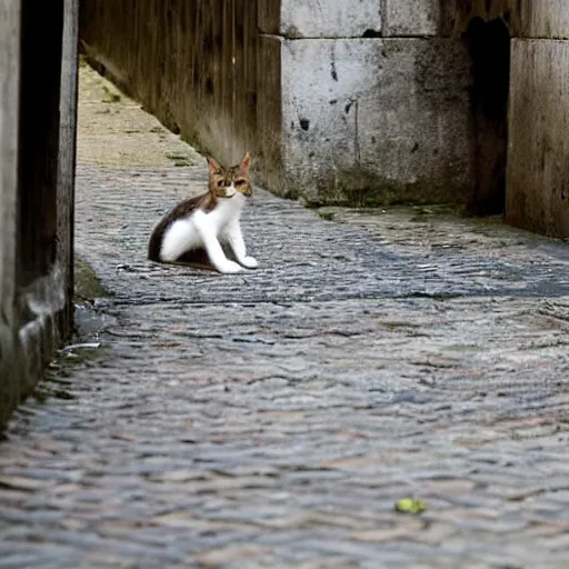 Image similar to Stray cat in the walled city