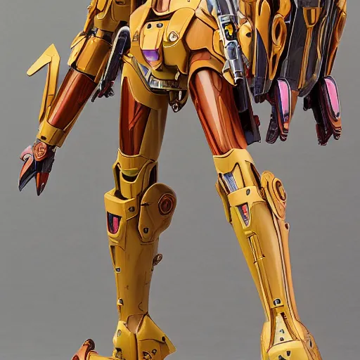 Image similar to futuristic nymphaea themed mecha waterlily upper body, sepals forming helmet, highly detailed, nymphaea, 8 k hd resolution, barbatos gundam with floral inlay, bandai box art, star wars, makoto kobayashi, frank gehry, raymond swanland