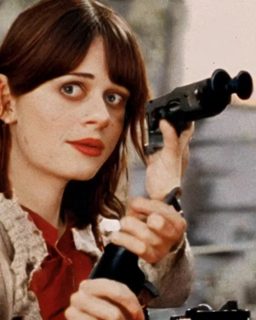 Image similar to film still of zooey channel in a movie directed by martin scorsese