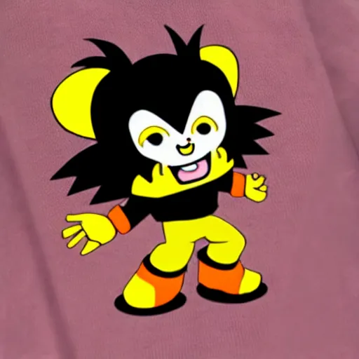 Prompt: Bombus terrestris as goku