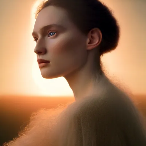 Prompt: photographic portrait of a stunningly beautiful renaissance in soft dreamy light at sunset, contemporary fashion shoot, by edward robert hughes, annie leibovitz and steve mccurry, david lazar, jimmy nelsson, breathtaking, 8 k resolution, extremely detailed, beautiful, establishing shot, artistic, hyperrealistic, beautiful face, octane render