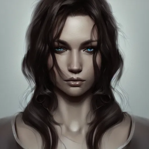 Prompt: portrait of an Alyx Vance, D&D, dark, intricate, elegant, highly detailed, digital painting, artstation, concept art, smooth, sharp focus, illustration, art by Viktor Antonov