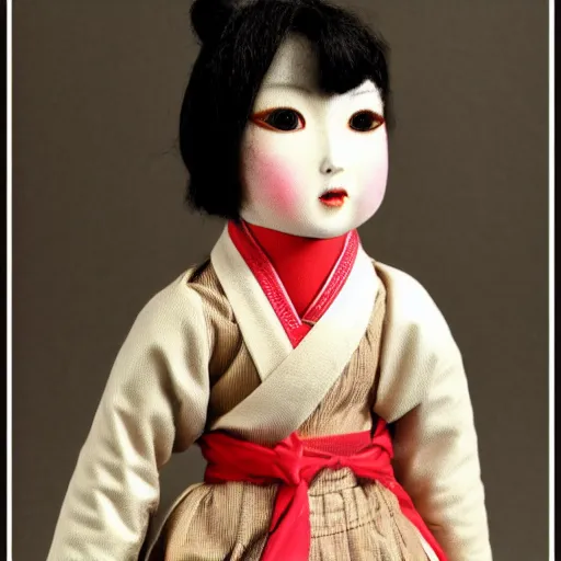 Image similar to a doll from japan