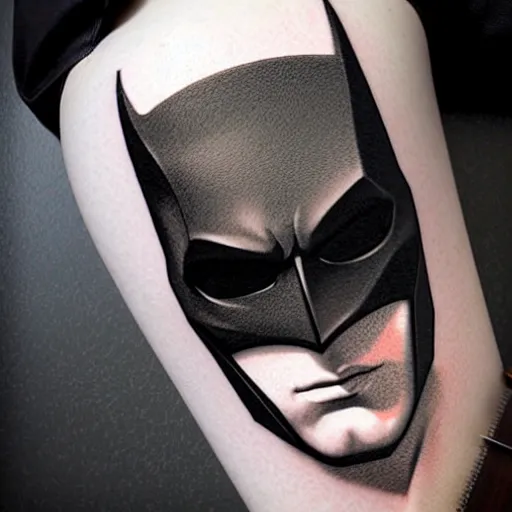 BAT - BLOG : BATMAN TOYS and COLLECTIBLES: Awesome #BATMAN TATTOO ART  Spotted in the Czech Republic!