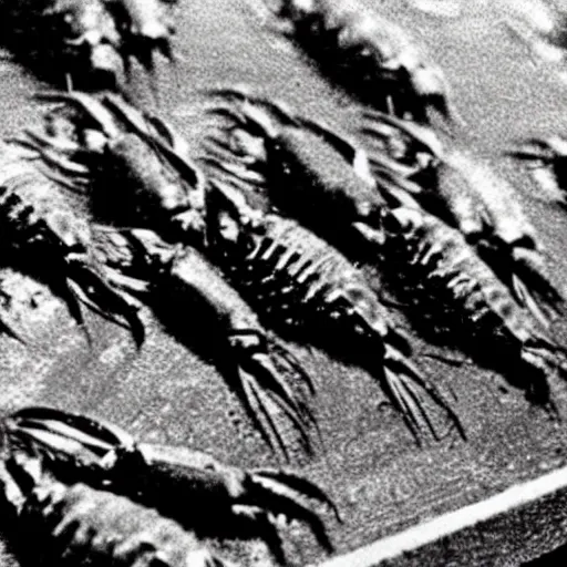 Image similar to crawdads with guns invading nazi germany