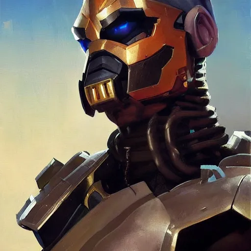 Prompt: greg manchess portrait painting of light armored trevor phillips as overwatch character, medium shot, asymmetrical, profile picture, organic painting, sunny day, matte painting, bold shapes, hard edges, street art, trending on artstation, by huang guangjian and gil elvgren and sachin teng