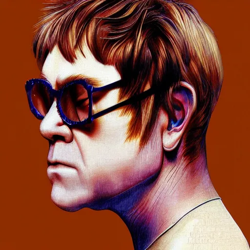 Prompt: anatomy of elton john voice, da vinci notes, ultradetailed, anatomy study, artstation