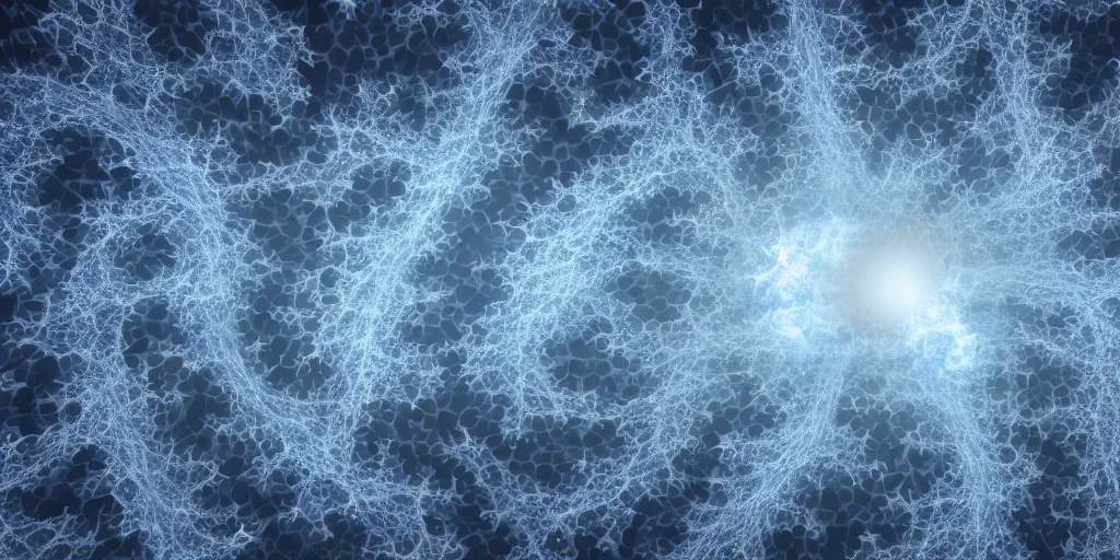 Prompt: mandelbrot 3d with ice surfaces, octane render, high contrast, ray-tracing, 4k high quality desktop wallpaper