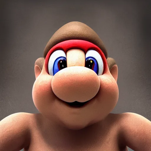 Image similar to stunning award winning hyperrealistic hdr 8 k highly detailed portrait photo of toad ( character in mario games ) as a real human