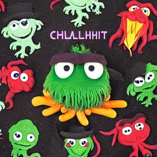 Image similar to cthulhu muppet