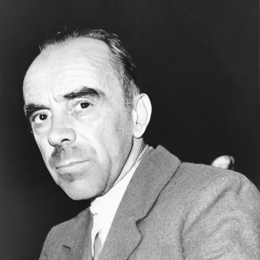 Image similar to louis ferdinand celine in courbevoie 1 9 6 1