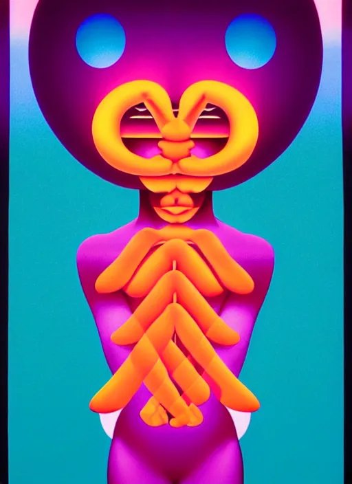 Prompt: queen by shusei nagaoka, kaws, david rudnick, airbrush on canvas, pastell colours, cell shaded, 8 k