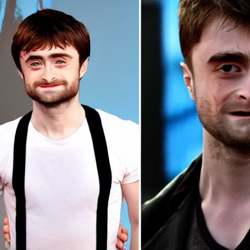 Image similar to daniel radcliffe as the terminator