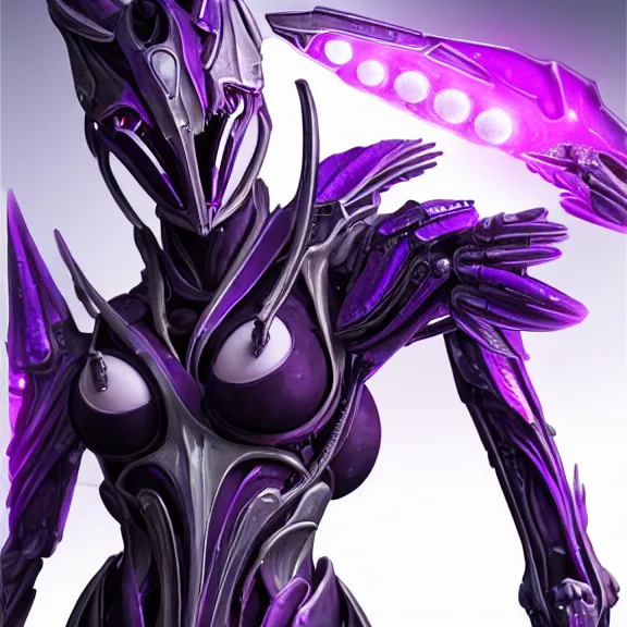 Prompt: extremely detailed front shot of a giant beautiful stunning goddess anthropomorphic hot robot mecha female dragon, silver sharp streamlined armor, detailed hot mawshot, glowing Purple LED eyes, standing elegantly, eating and swallowing a tiny human, food pov, micro pov, vore art, dragon art, warframe fanart, Destiny fanart, macro art, furry art, furaffinity, DeviantArt, Eka's Portal, G6