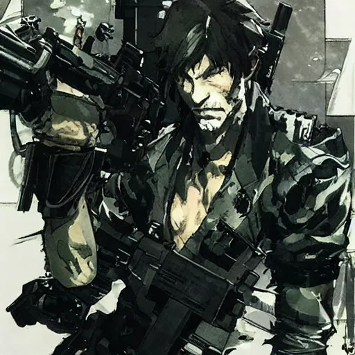 Image similar to by yoji shinkawa