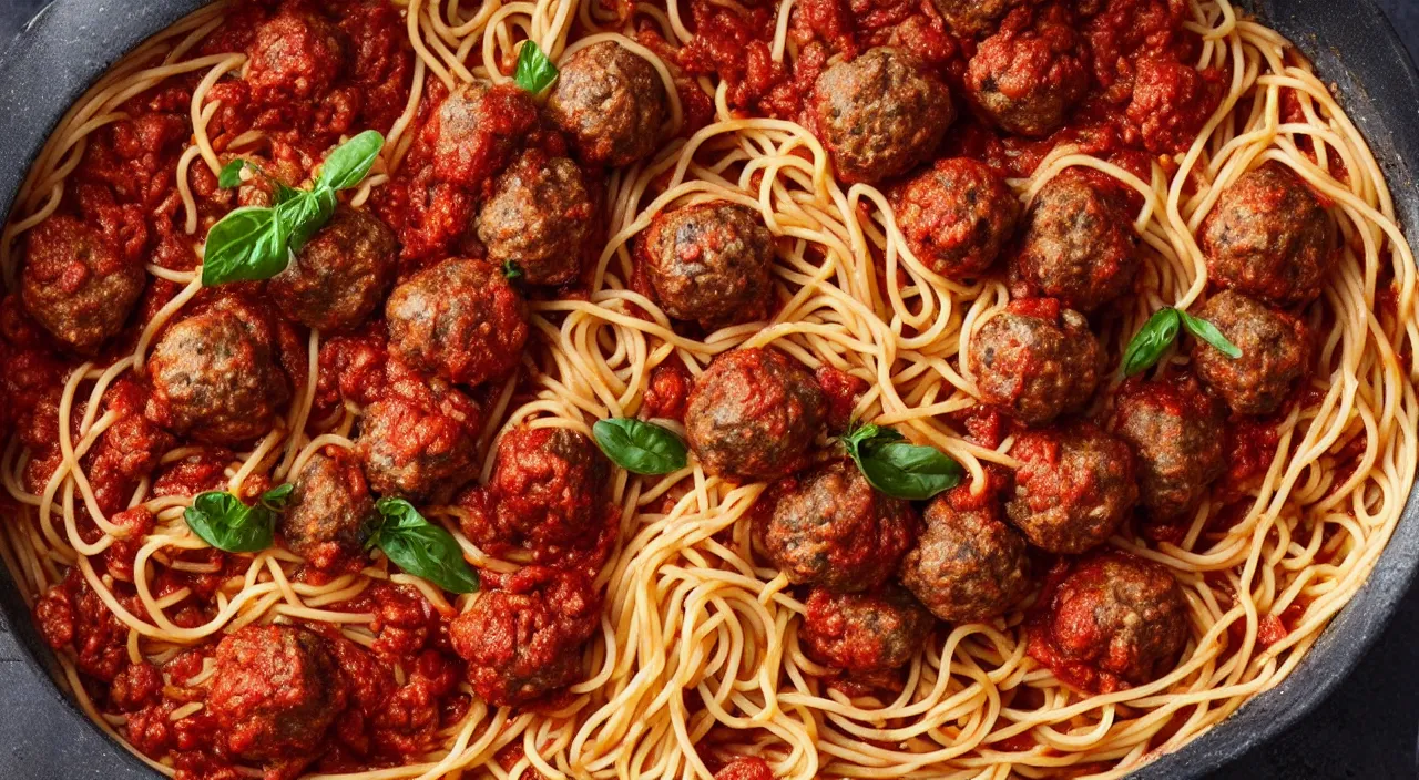 Image similar to 3 0 perfect woman bodies flying inside spaghetti bolognesa with meatballs and hundred rusted perfect woman bodies flying in stormy clouds