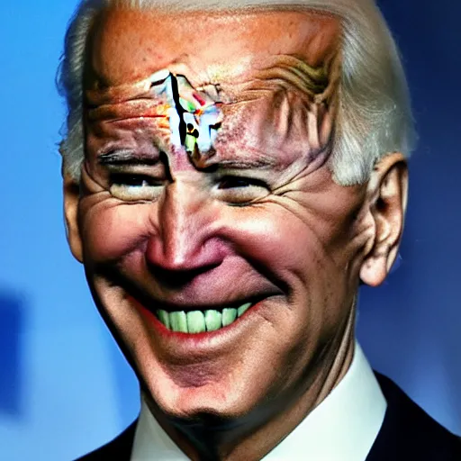 Image similar to joe biden as the joker