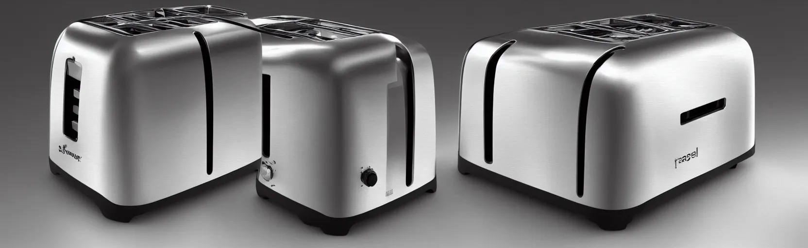 Prompt: Toaster concept art that says a lot about society, equiped with state of the art honker; by Feng zhu; artstation, unreal engine, hyper realistic