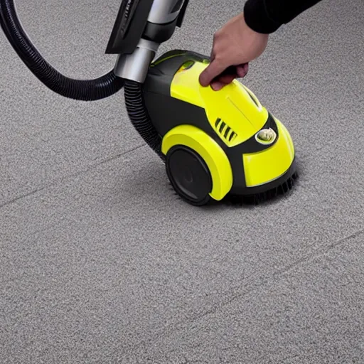 Image similar to karcher wd 2 vacuum cleaner looks like r 2 d 2, product photo 8 k,