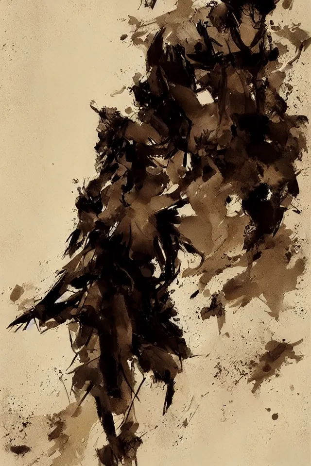 Prompt: dream of the endless, morpheus, by ashley wood, character design, concept art