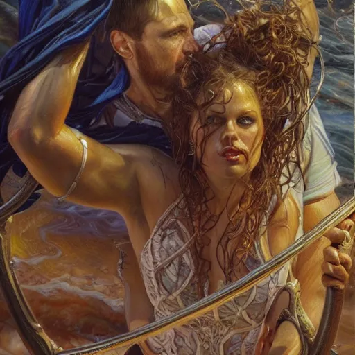 Prompt: epic oil on canvas painting by donato giancola, highly detailed, centered, hyperrealism, smooth, sharp focus trending on artstation