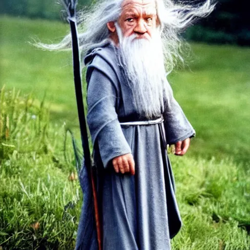 Prompt: gandalf as a child 🙂