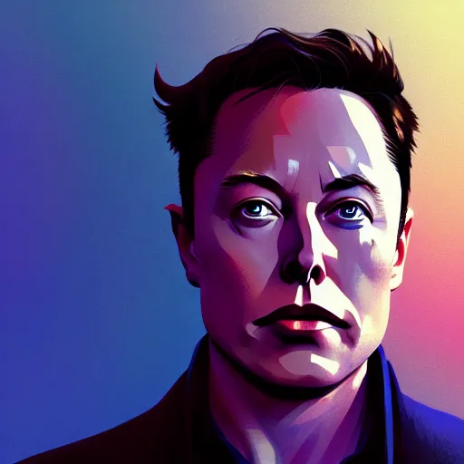 Prompt: portrait of a elon musk, artstation, cartoon, elegant, highly detailed, digital painting, concept art, smooth, sharp focus, illustration, art by studio ghibli, makoto shinkai, don bluth, fujita goro, jean giraud, atey ghailan, akihiko yoshida, tom whalen, anton fadeev 8 k