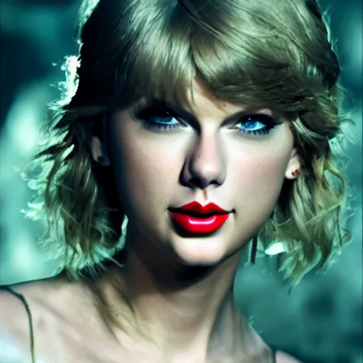 Prompt: taylor swift, by yoshitaka amano, cinematic lighting