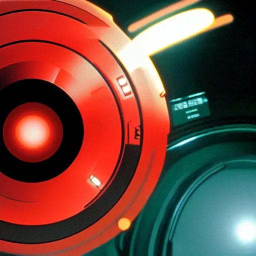 Prompt: hal 9 0 0 0 from the film 2 0 0 1 has discovered he has legs