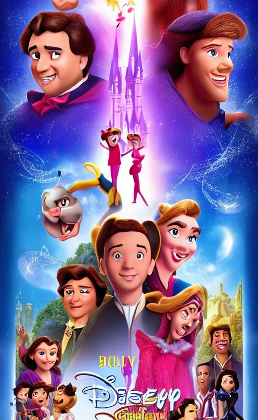 Image similar to a poster for a really bad Disney movie