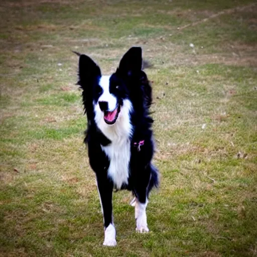 Image similar to Border collie with wings