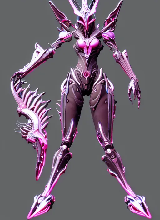 Prompt: extremely detailed giantess shot, front shot, of a beautiful goddess saryn warframe, that's a giant beautiful stunning anthropomorphic robot female dragon with metal cat ears, standing elegantly on a mountain, detailed sharp robot dragon claws, robot dragon feet, streamlined pink armor, thick smooth warframe thighs, long elegant tail, detailed warframe fanart, destiny fanart, high quality digital art, giantess art, furry art, 3D realistic, warframe art, Destiny art, furaffinity, DeviantArt, artstation, 8k HD, octane render