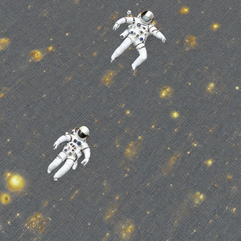 Image similar to cosmonaut texture