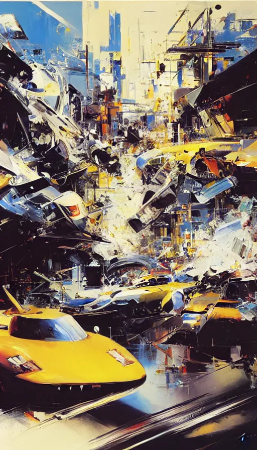 Image similar to the two complementary forces that make up all aspects and phenomena of life, by John Berkey