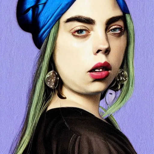 Girl with a pearl earring billie eilish sale