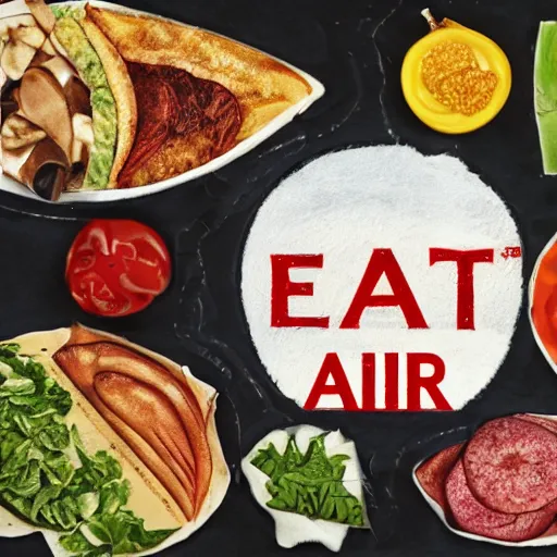 Prompt: eat air