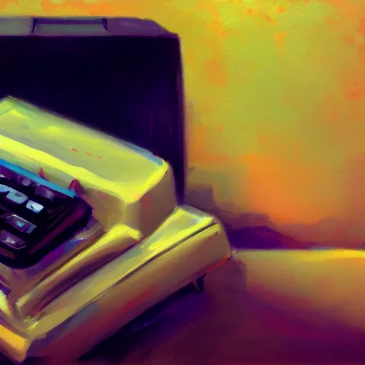 Image similar to chill vintage cellphone aesthetic, oil painting, pale colors, high detail, 8 k, wide angle, trending on artstation,