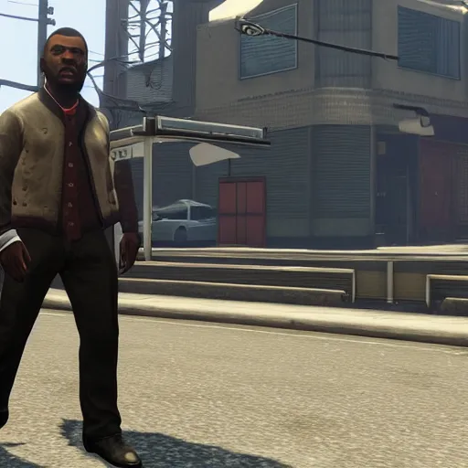 Prompt: arther morgan in gta 5