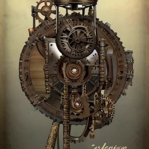 Image similar to steampunk google,