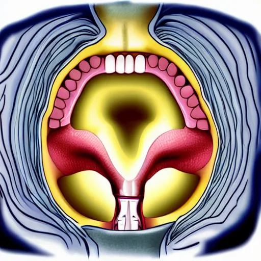 Image similar to inside of mouth